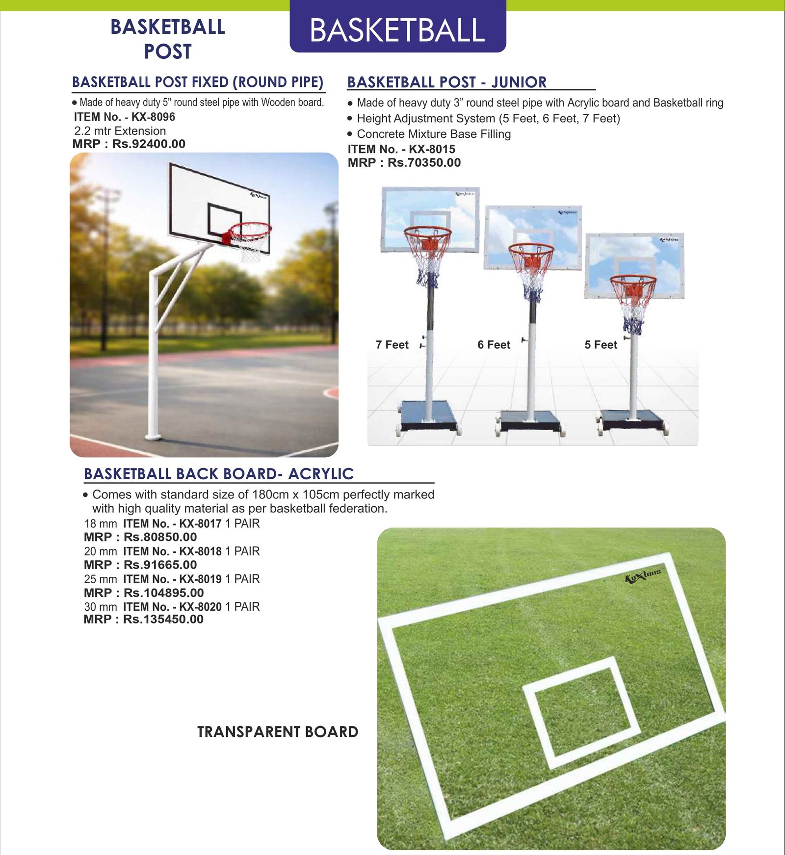 Koxtons Basketball Catalogue Page 72